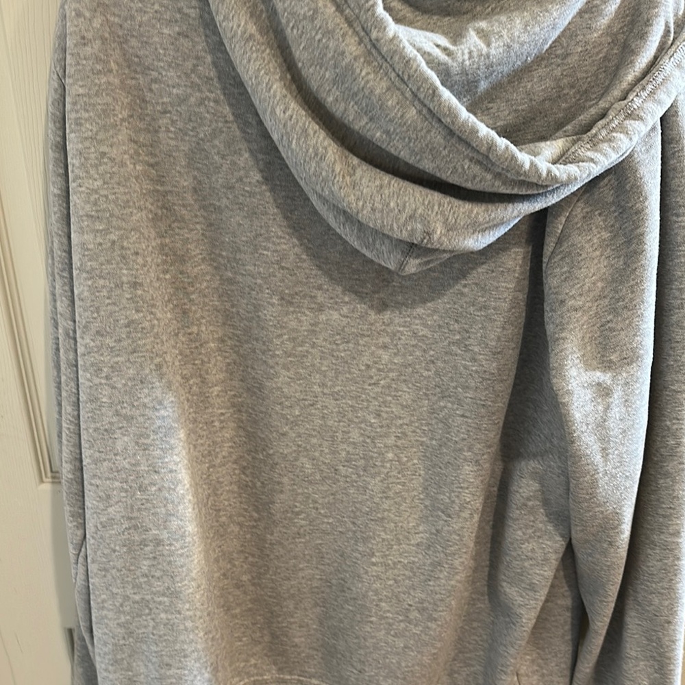 Aeropostale Heather Gray Hoodie with Navy Accents - Picture 4 of 5